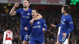  曼城绝平阿森纳德布劳内任意球扳回颜面