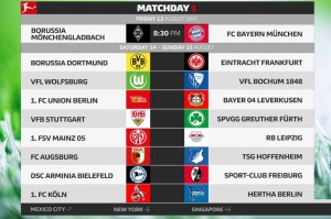  德甲联盟公布新赛季赛程调整方案  